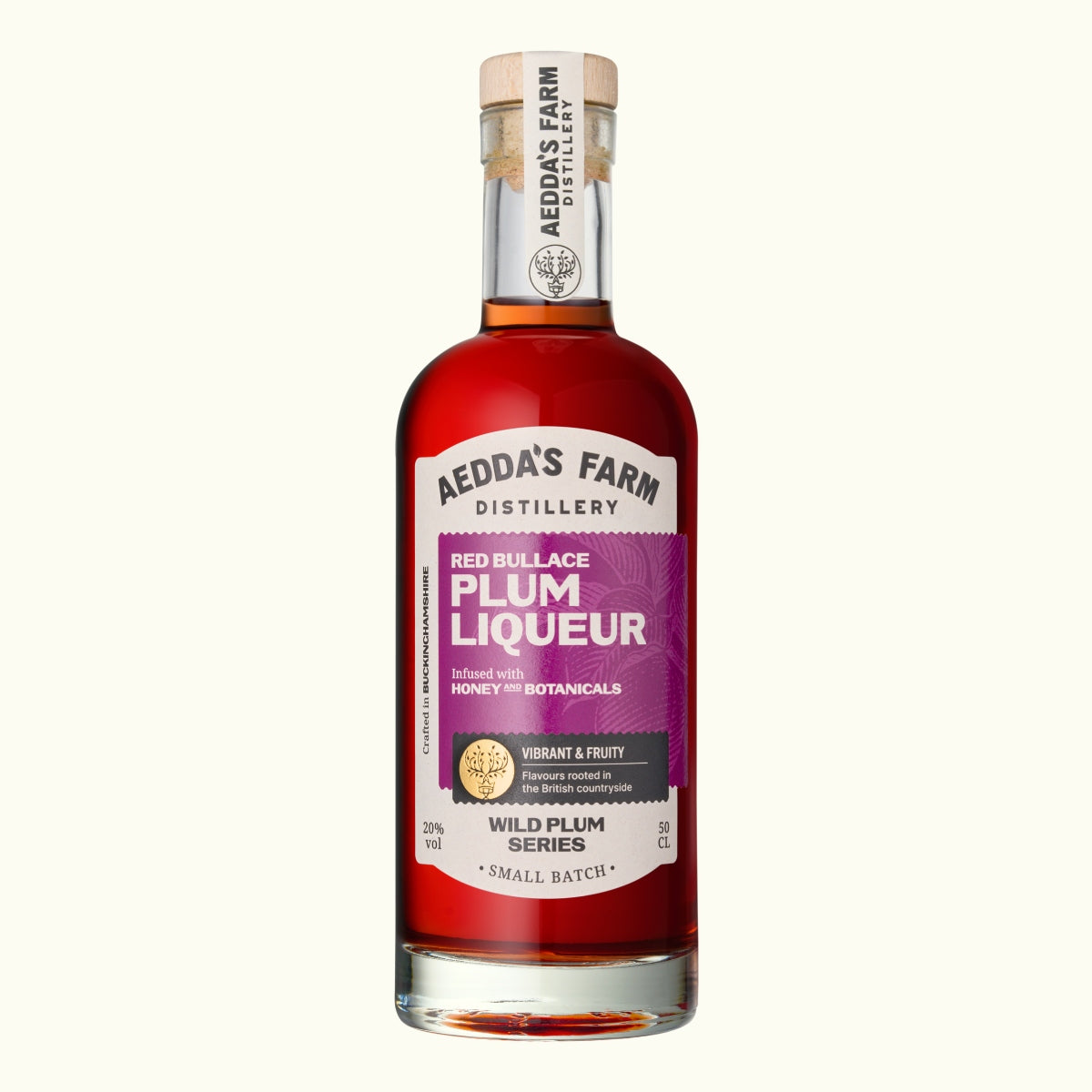 Red Bullace Plum Liqueur - Rich & Robust Handcrafted Spirit – Aedda's ...